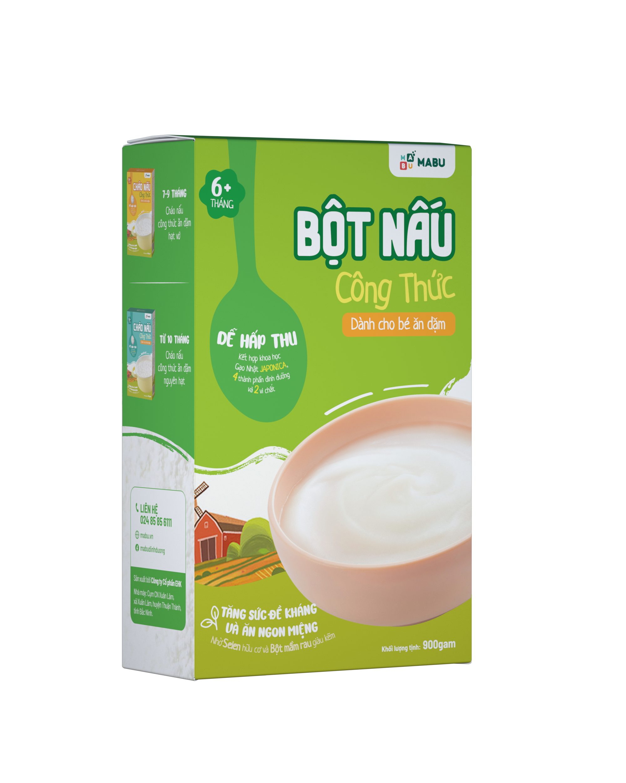 Bột nấu Công thức dành cho bé ăn dặm-400 gam